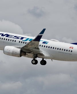 westjet plane