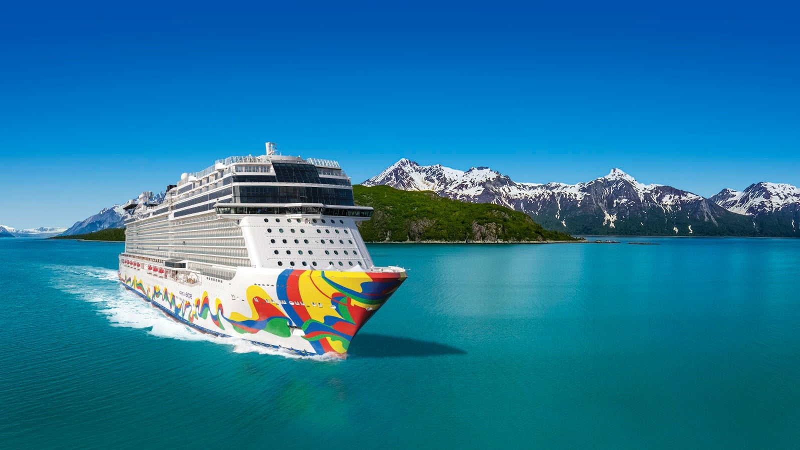 Norwegian Encore Alaska panoramic
