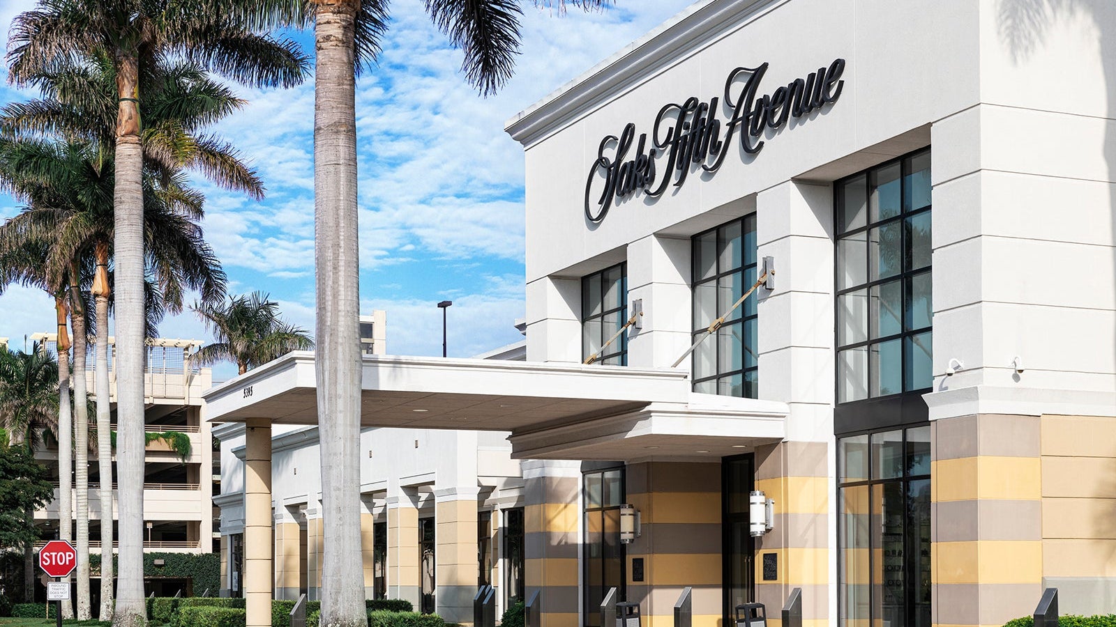 Saks Fifth Avenue store at the Waterside Shops