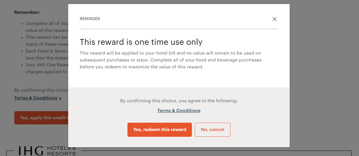 IHG food and beverage rewards How to earn and redeem The Points Guy