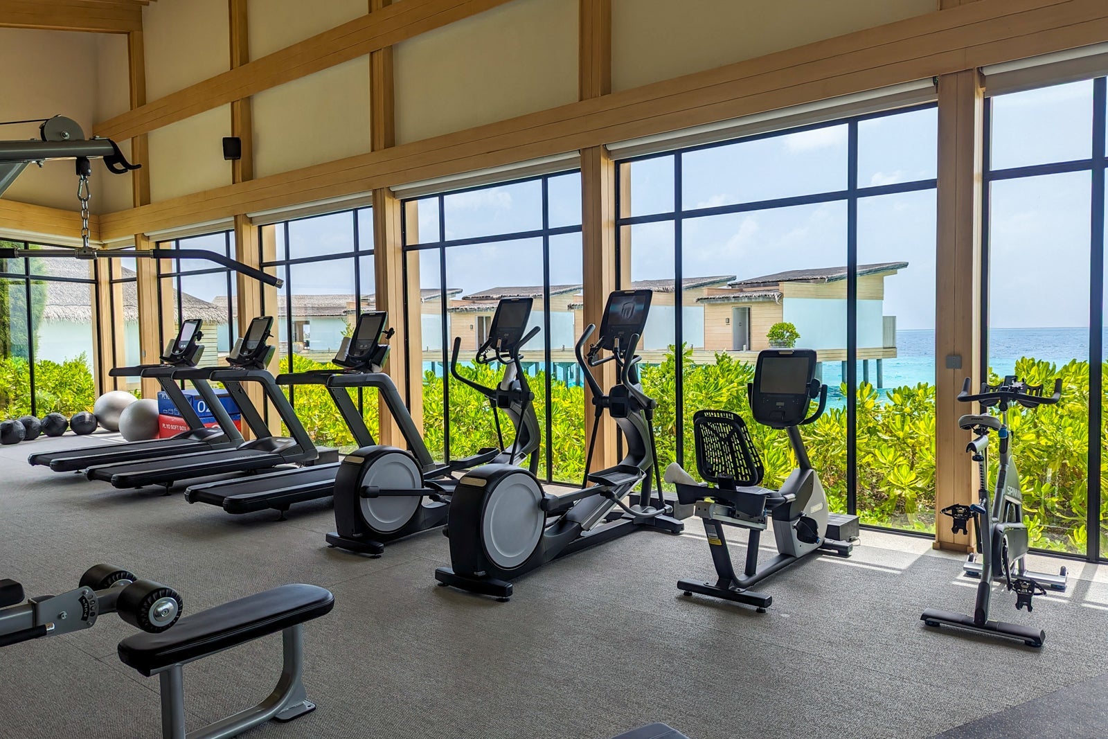 Hilton Maldives Amingiri gym