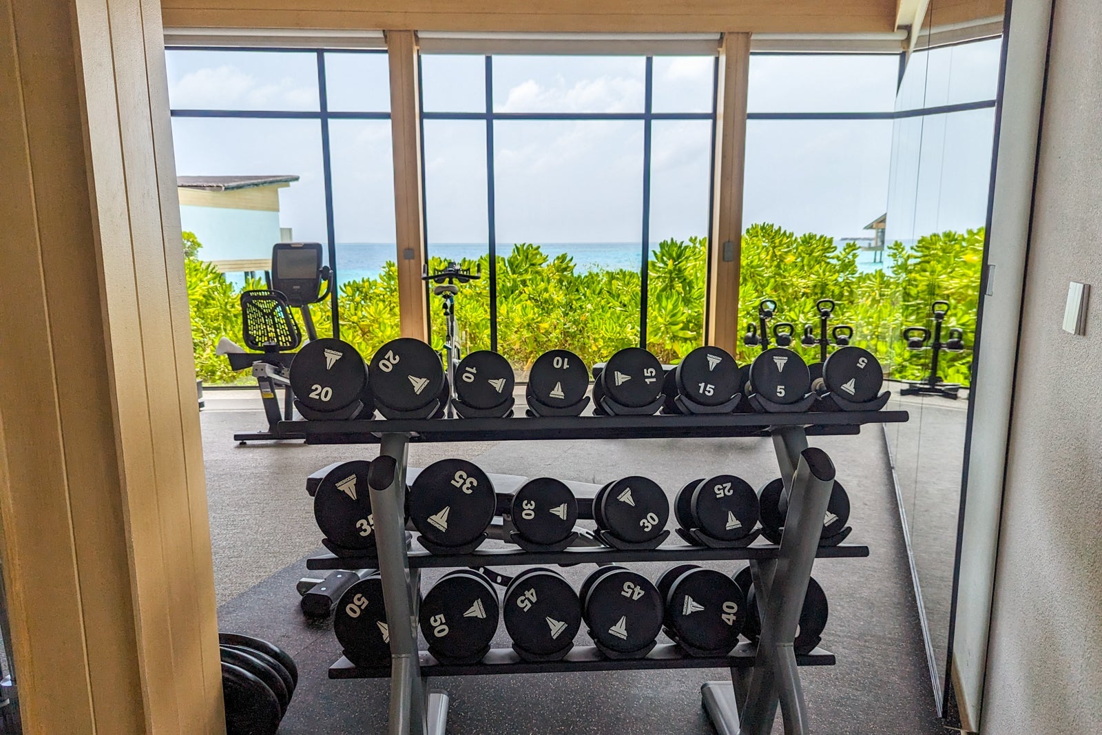 Hilton Maldives Amingiri gym