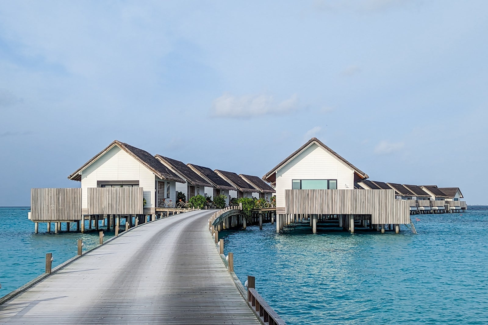 Overwater suites