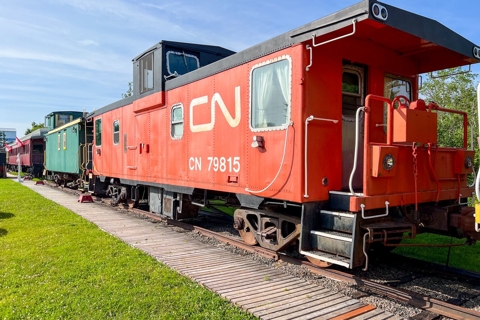 Caboose #8 at the Train Station Inn in Tatamagouche, Nova Scotia