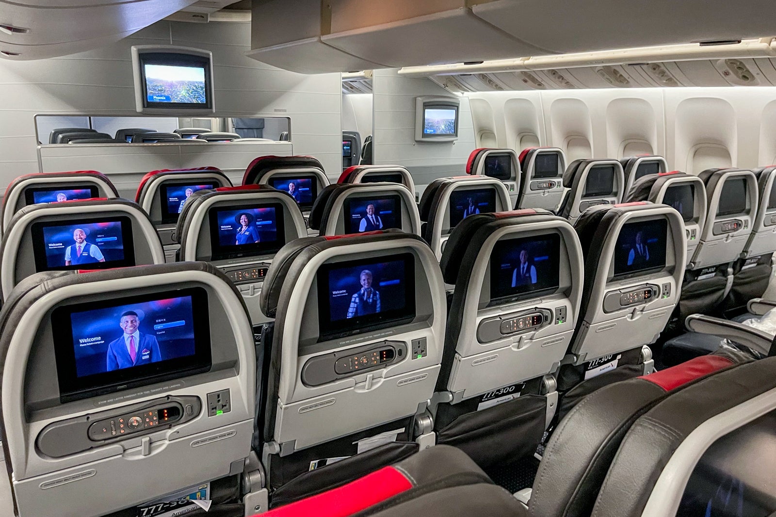 American Airlines Boeing 777-300ER economy