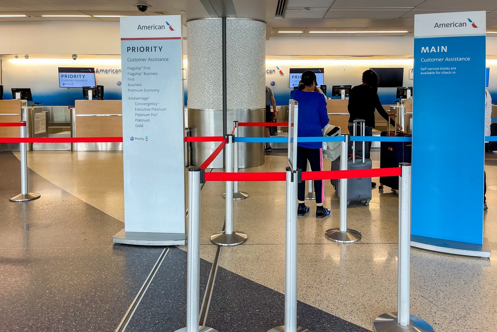American Airlines check in LAX