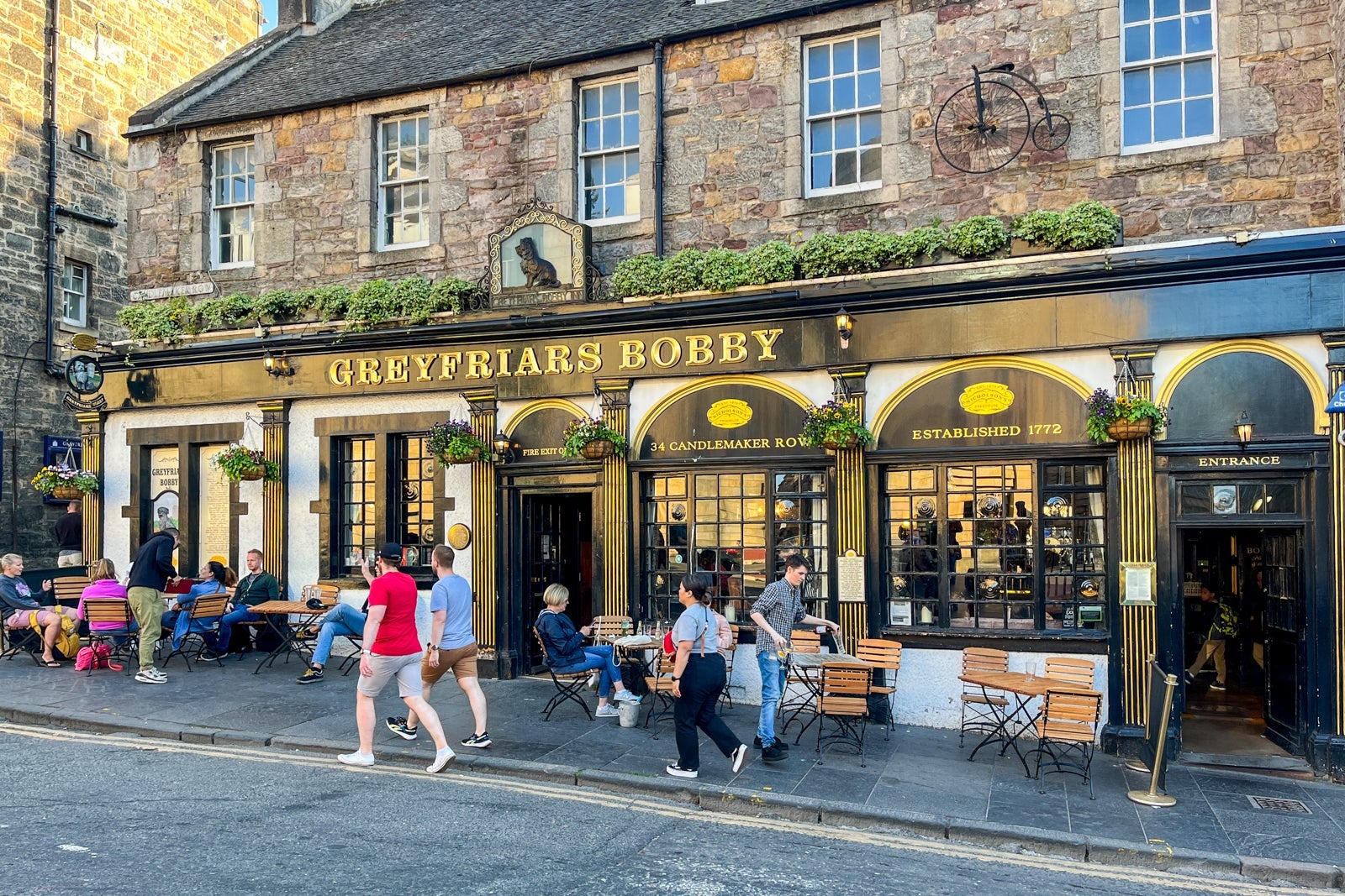 Greyfriars Bobby in Edinburgh Scotland