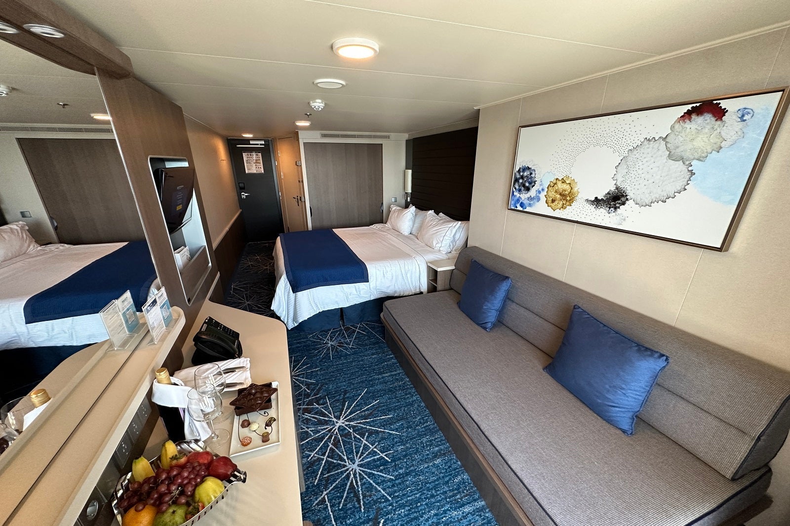 Norwegian Encore balcony cabin