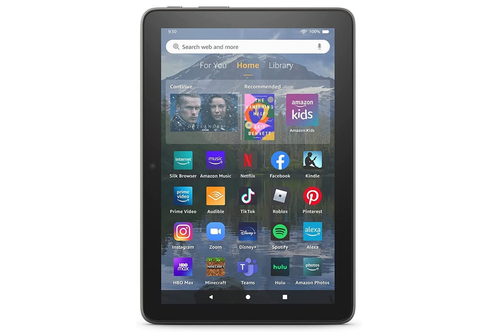tablet screen