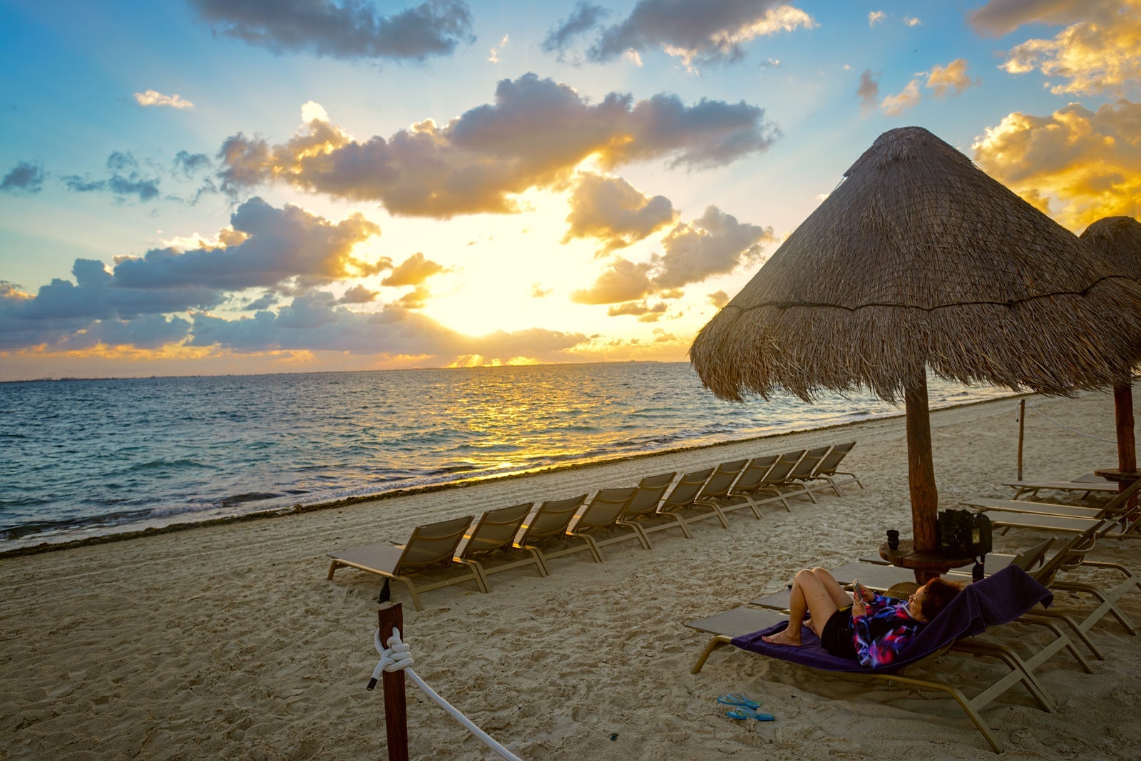 Cancun Beach scenes