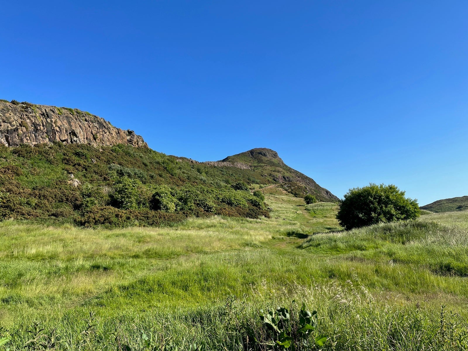 Climbing Arthurs Seat