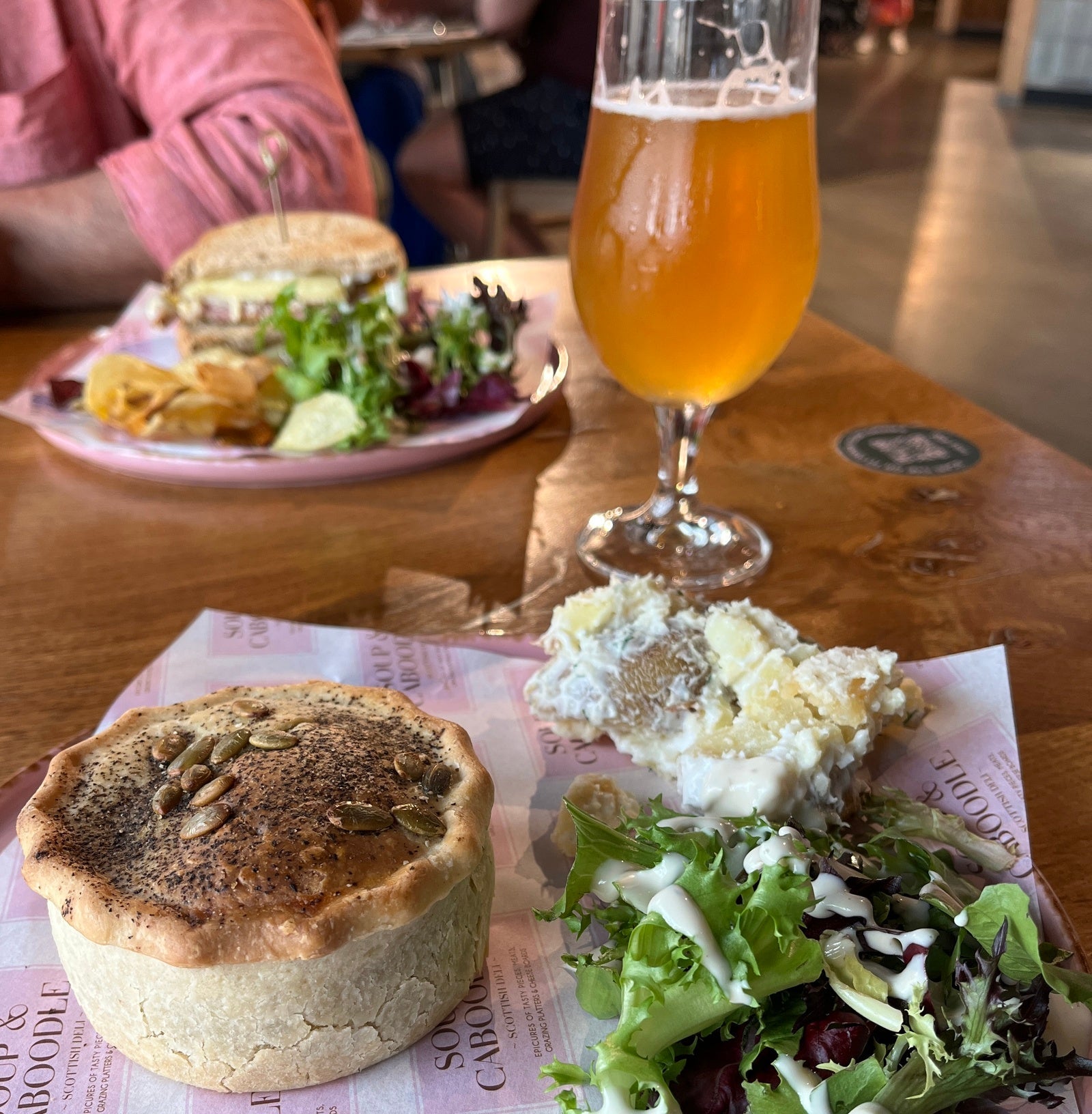 Pies at Bonnie & Wild Scottish Market