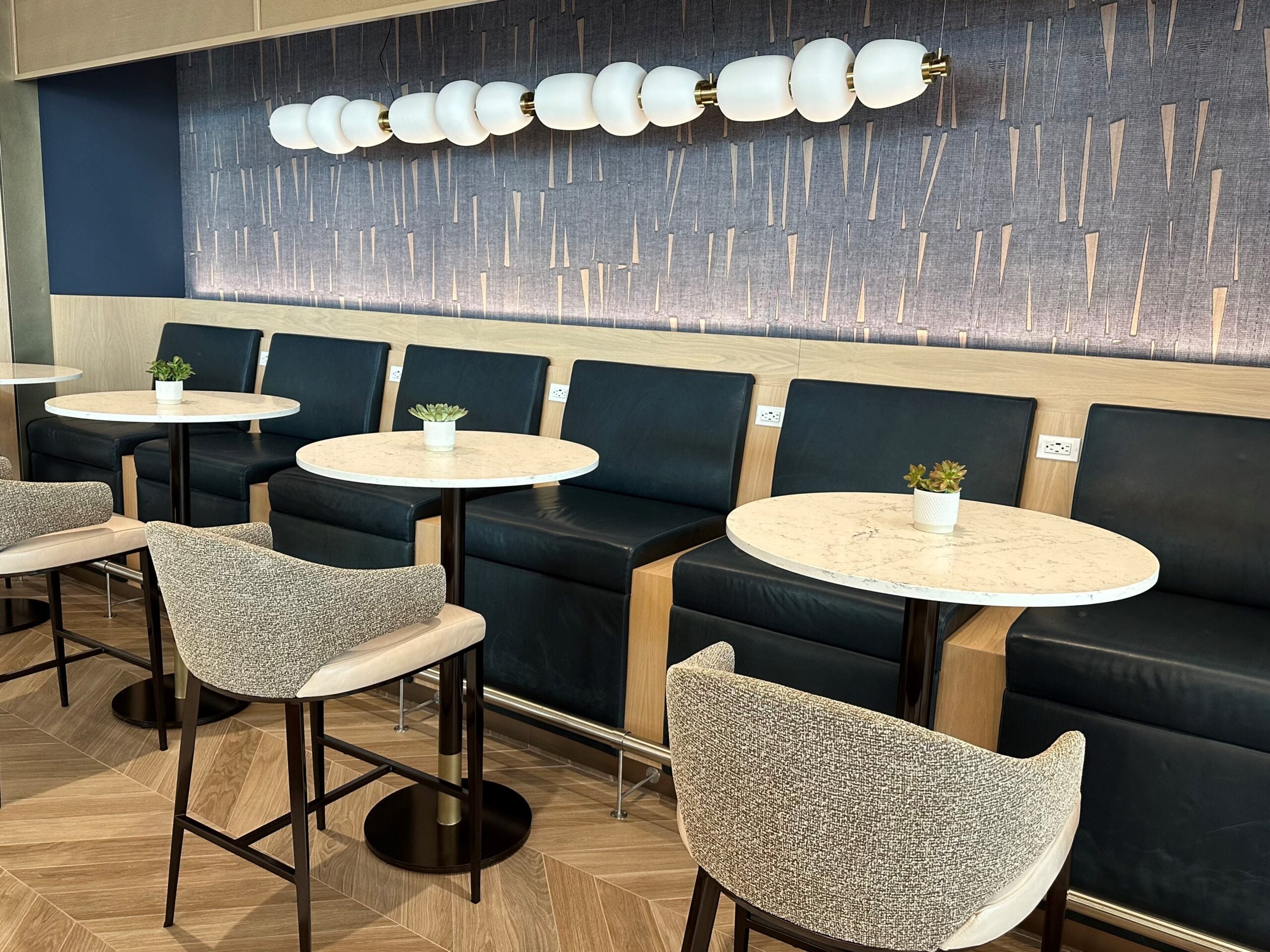 Delta's new Sky Club opens at New York JFK.