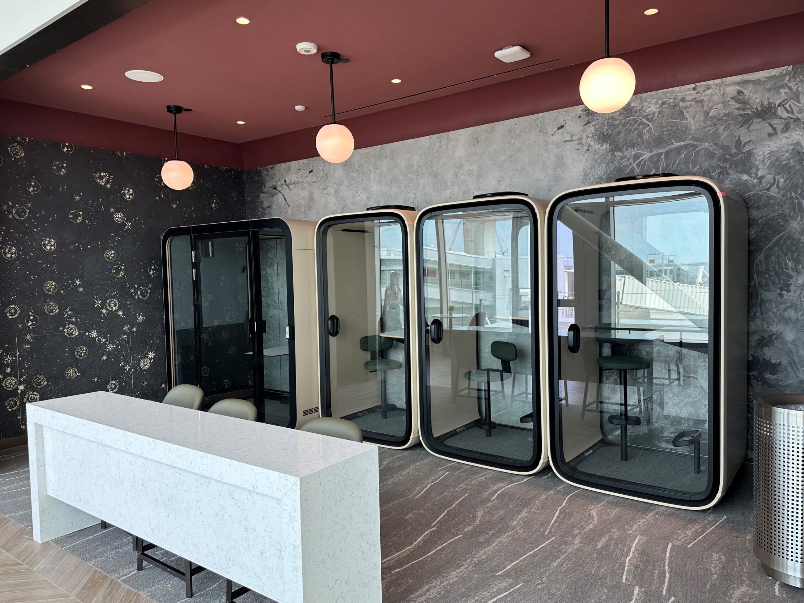Delta's new Sky Club opens at New York JFK.