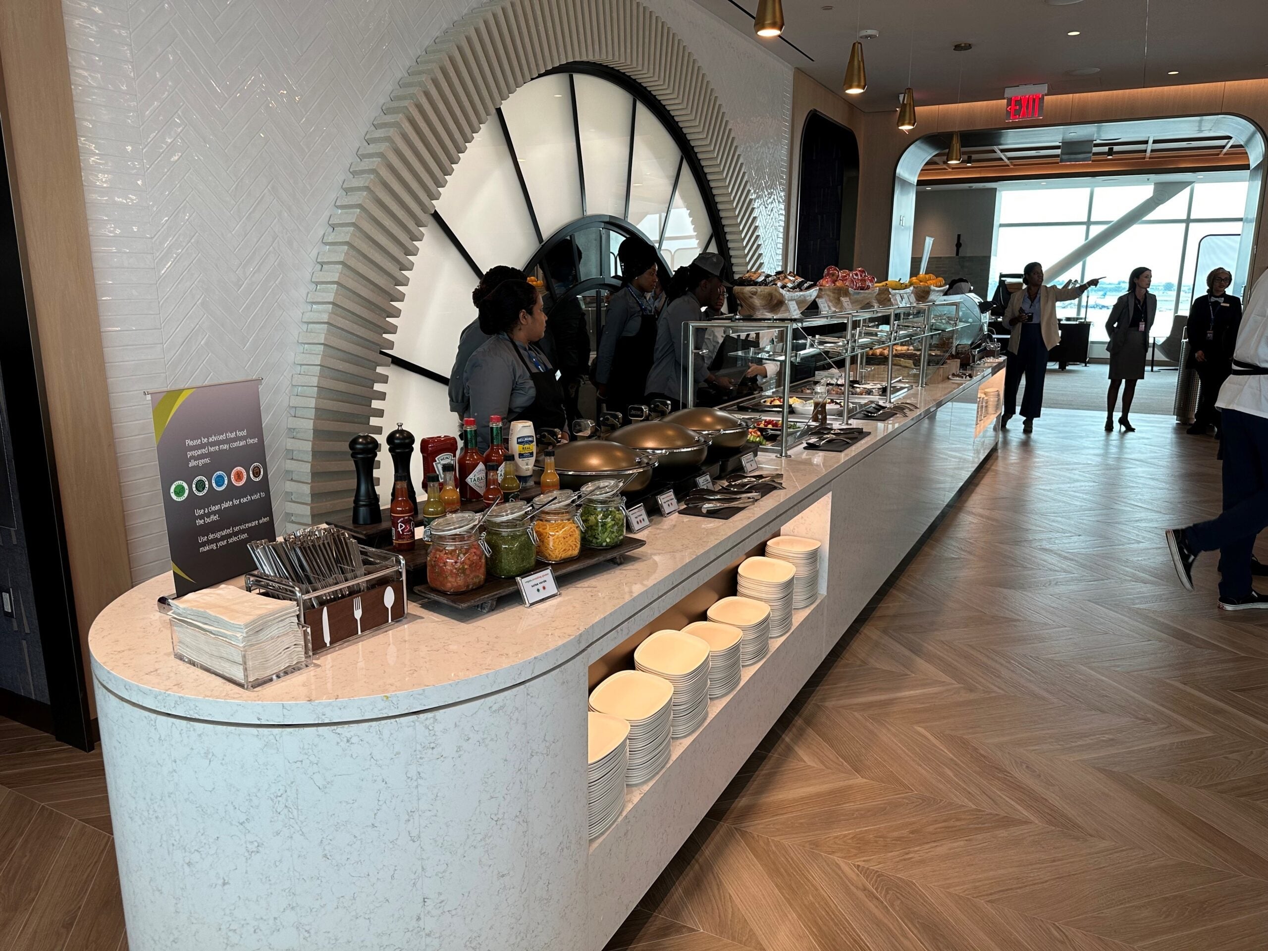 Delta's new Sky Club opens at New York JFK.