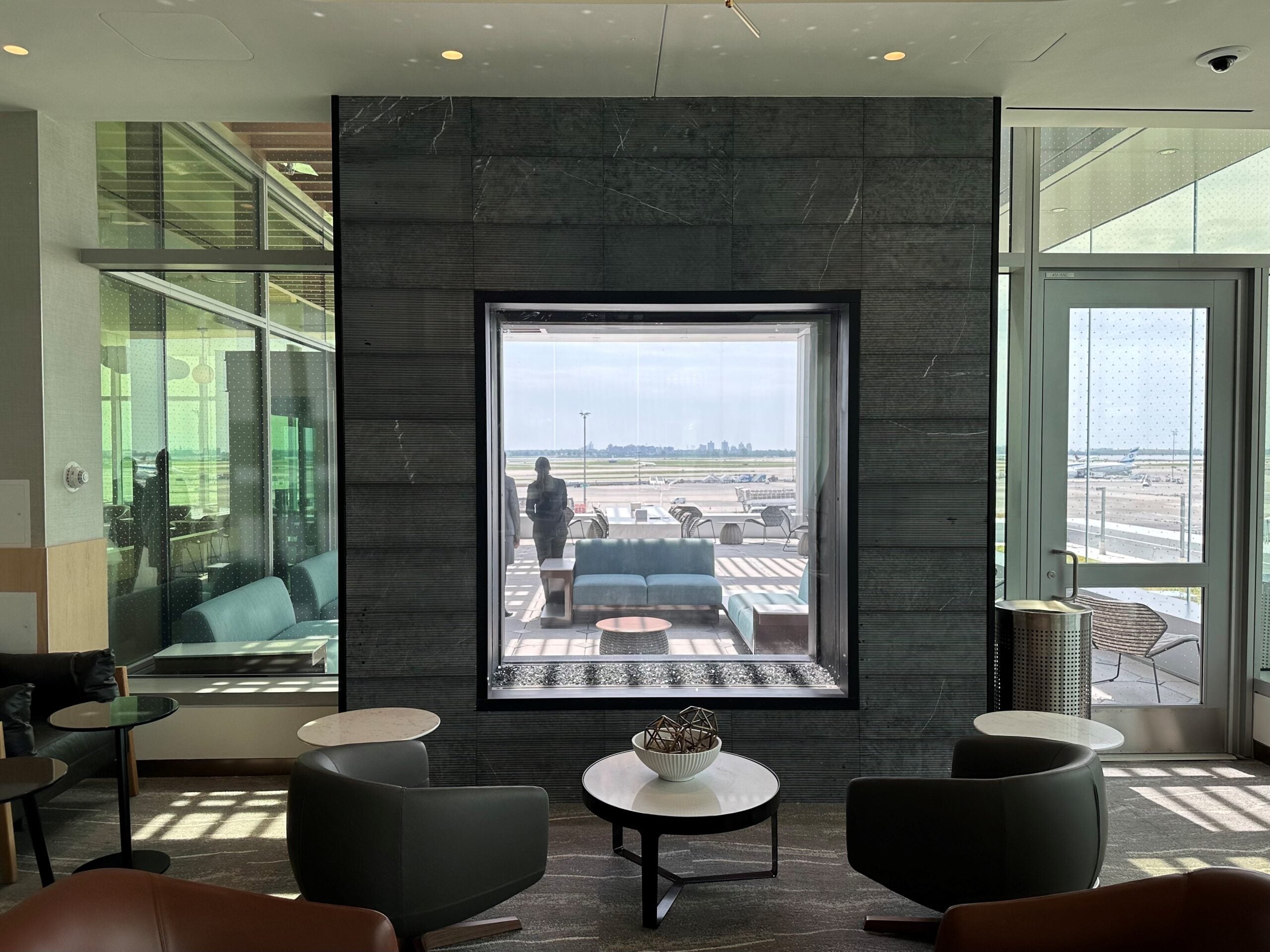 Delta's new Sky Club opens at New York JFK.