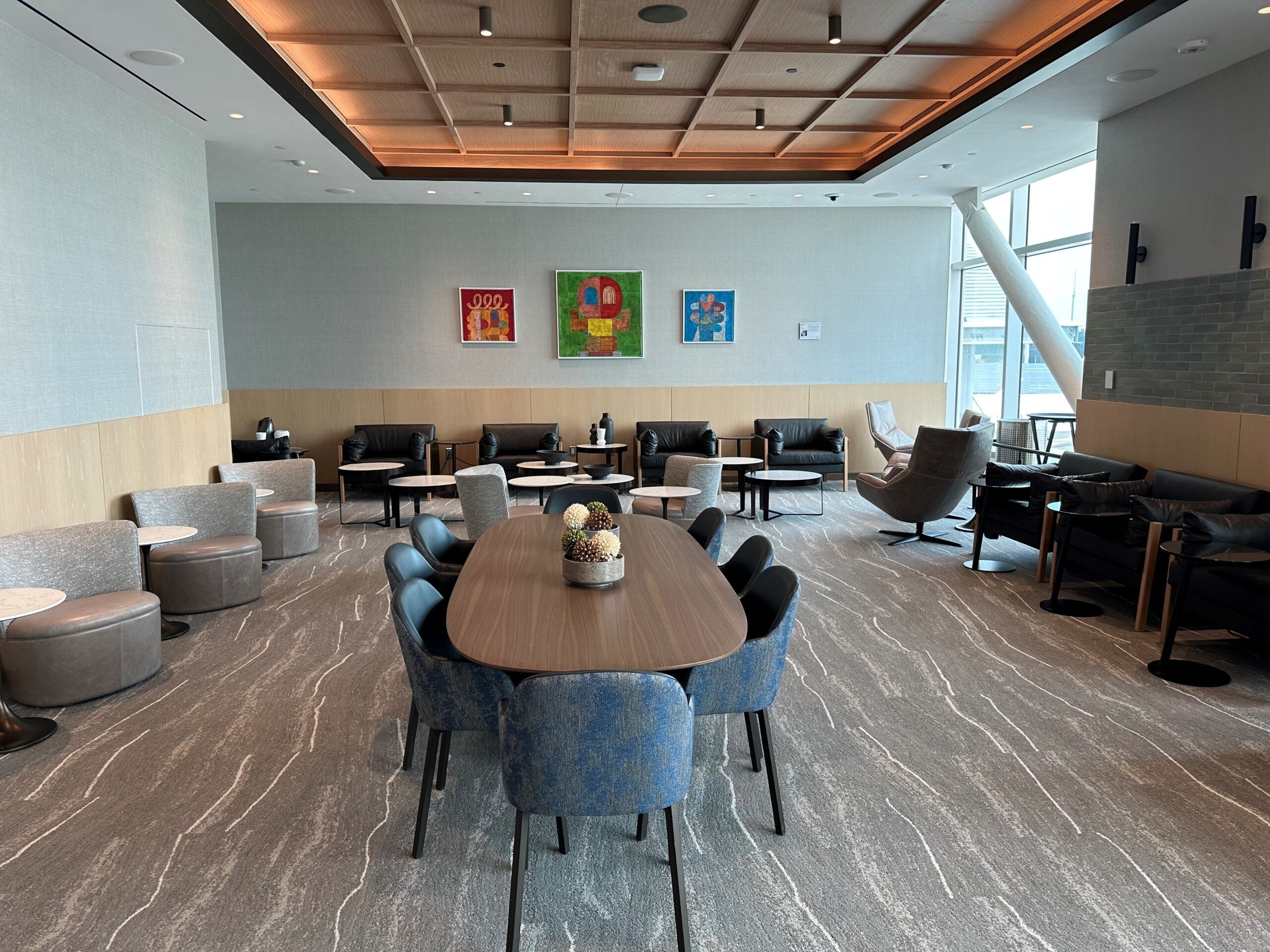 Delta's new Sky Club opens at New York JFK.