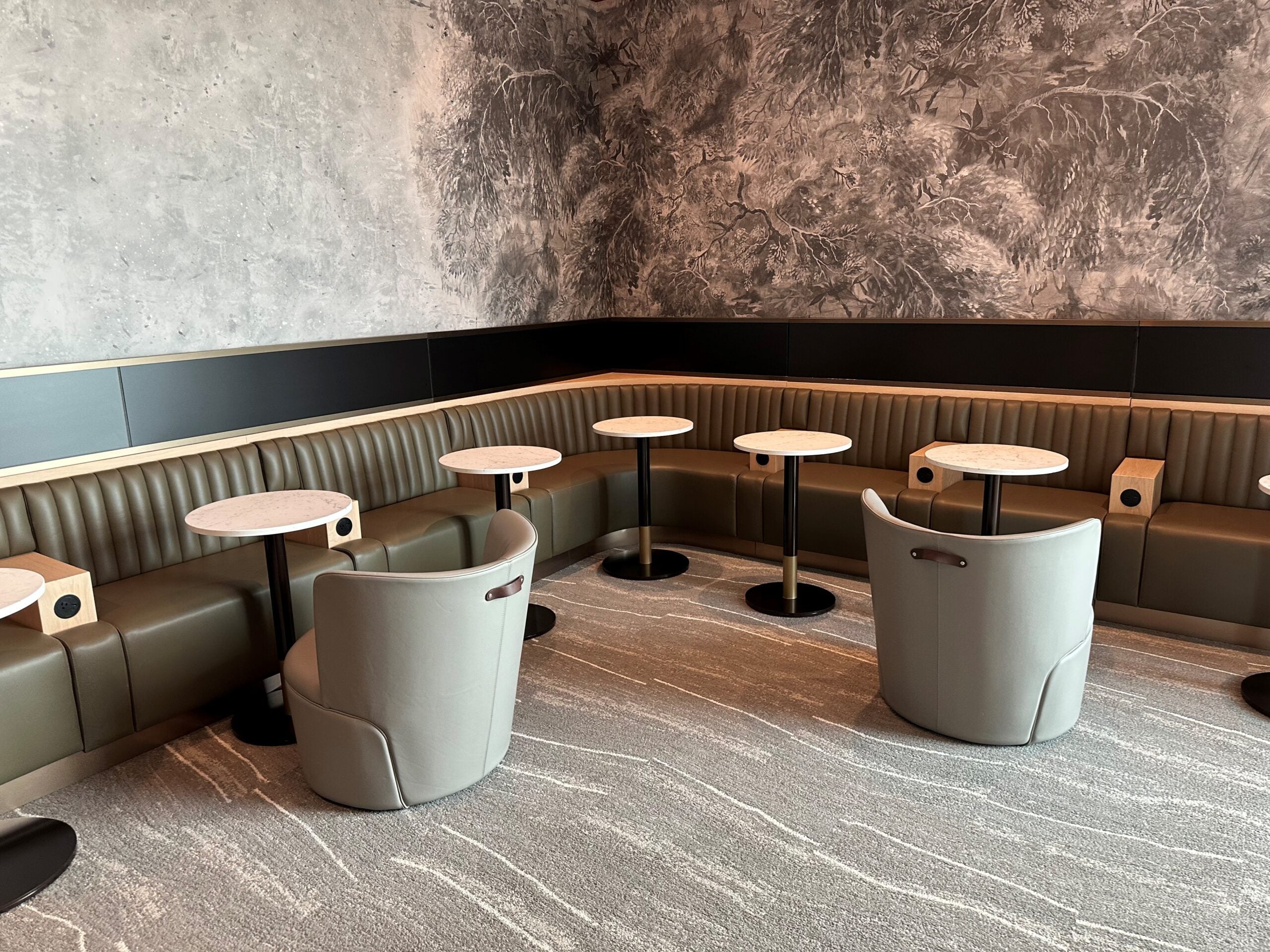 Delta's new Sky Club opens at New York JFK.