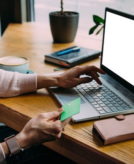 Using a credit card for a purchase