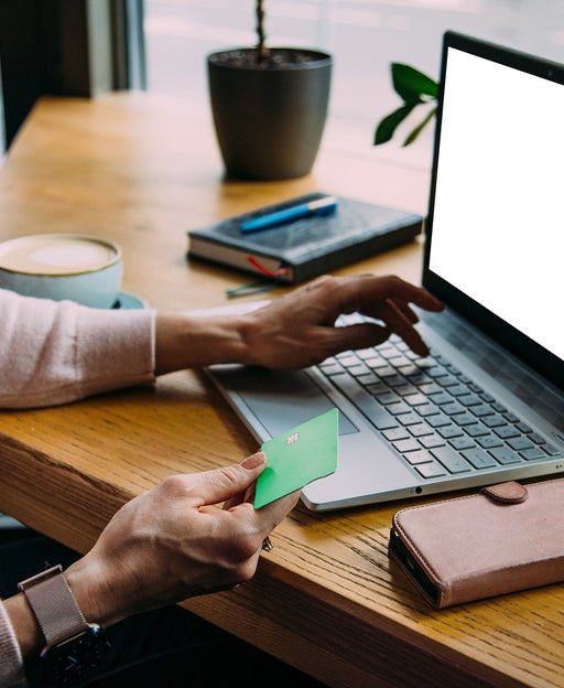 Using a credit card for a purchase
