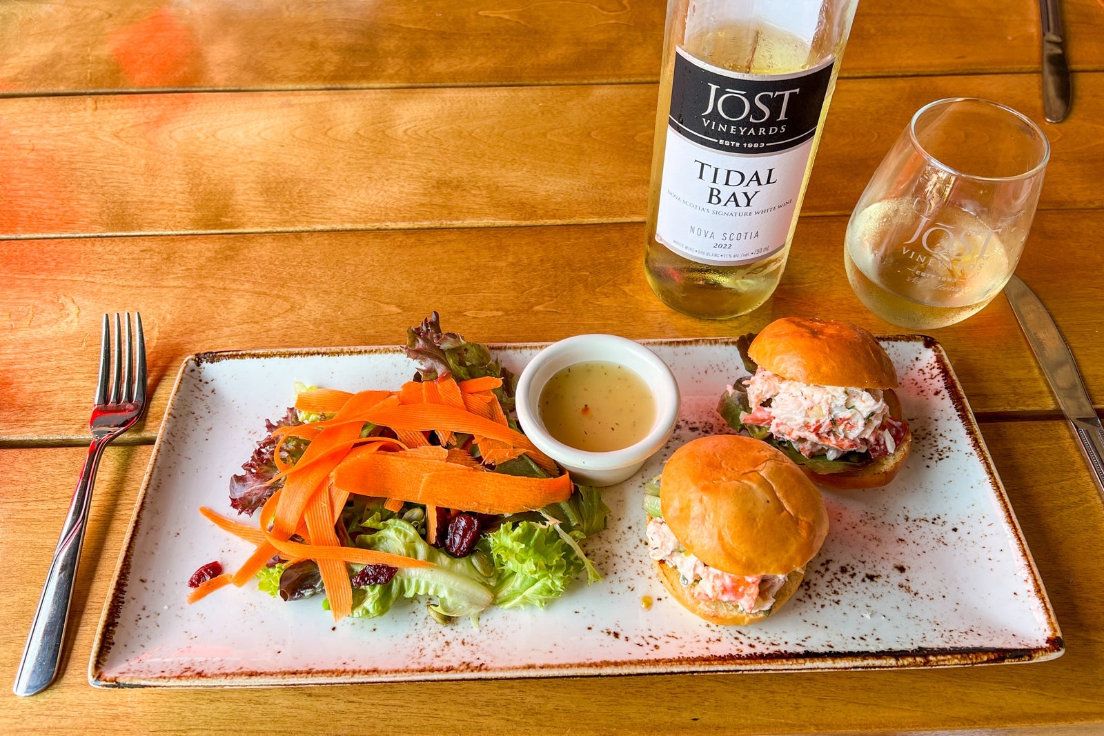 Dinner at Jost Vineyards