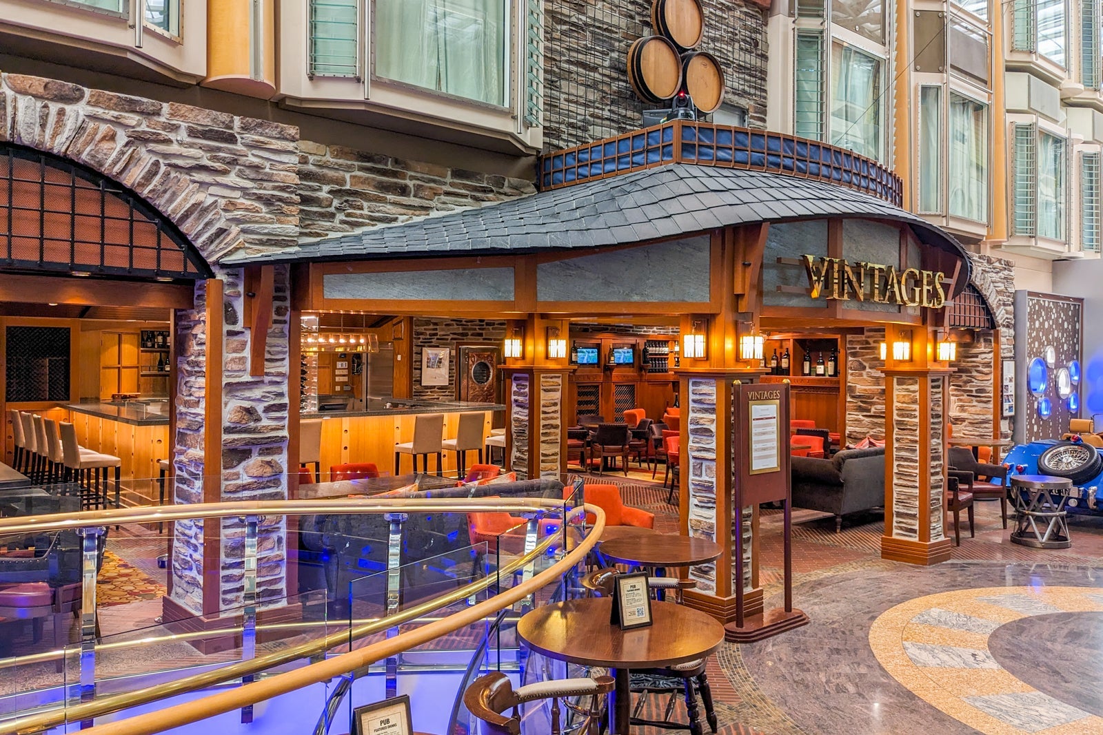 Vintages wine bar.