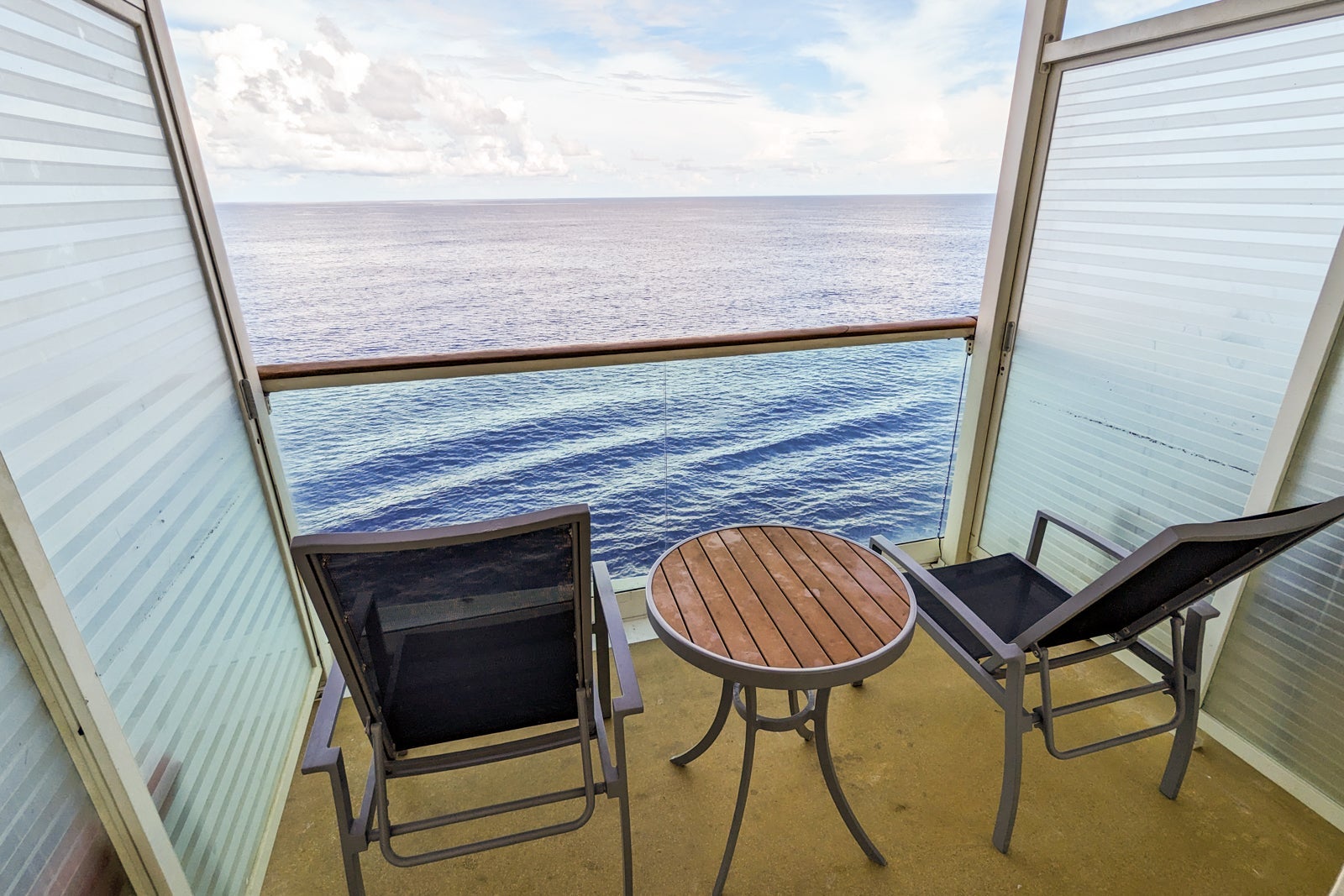 Balcony on Independence of the Seas cruise ship