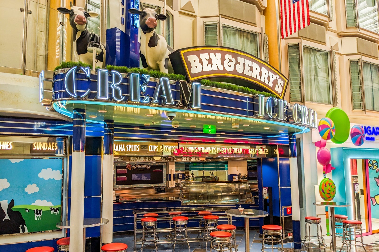 Ben & Jerry's on Independence of the Seas cruise ship