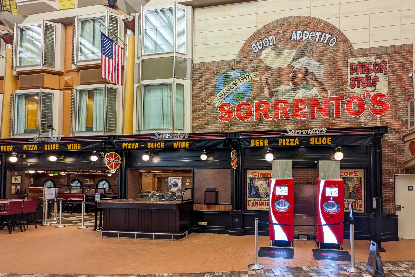 Sorrento's Pizza on Independence of the Seas.