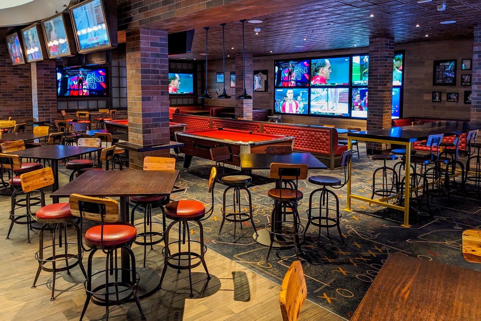 Playmakers Sports Bar and Arcade.