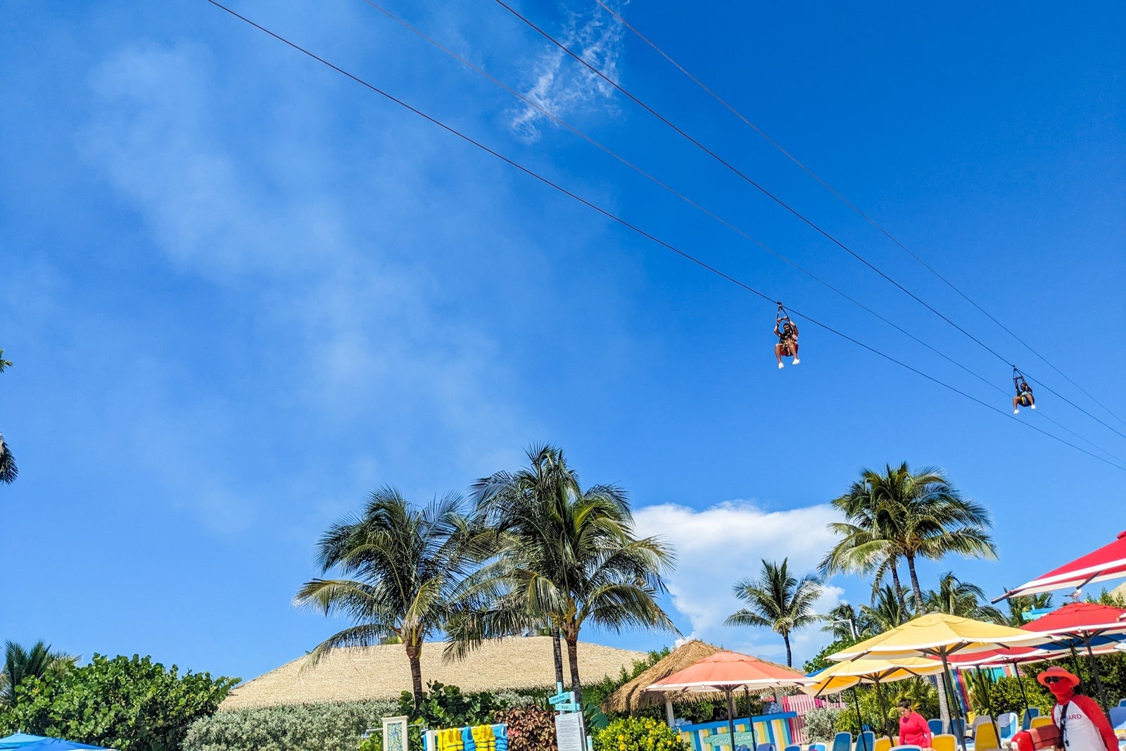 CocoCay zipline.