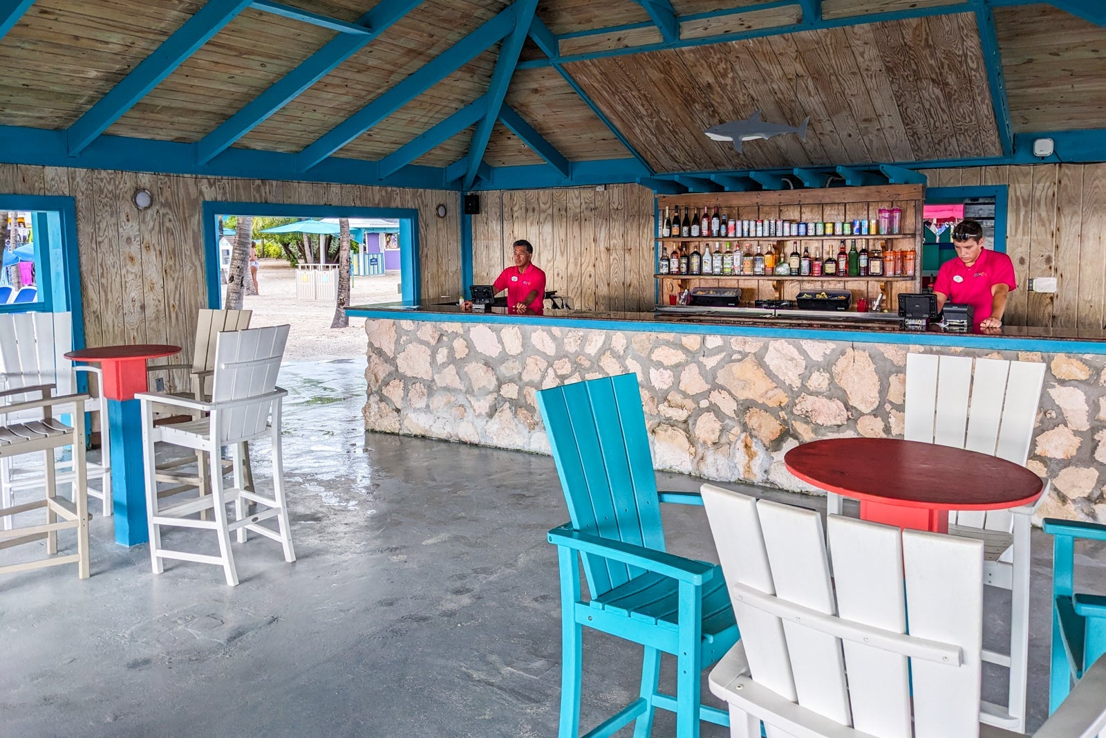 Wacky Seagull Bar on CocoCay.