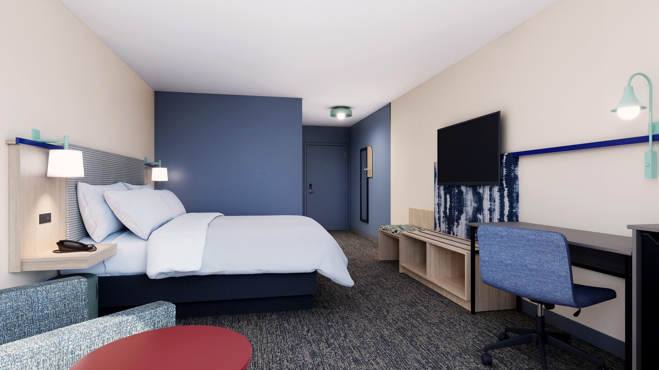 Garner guest room