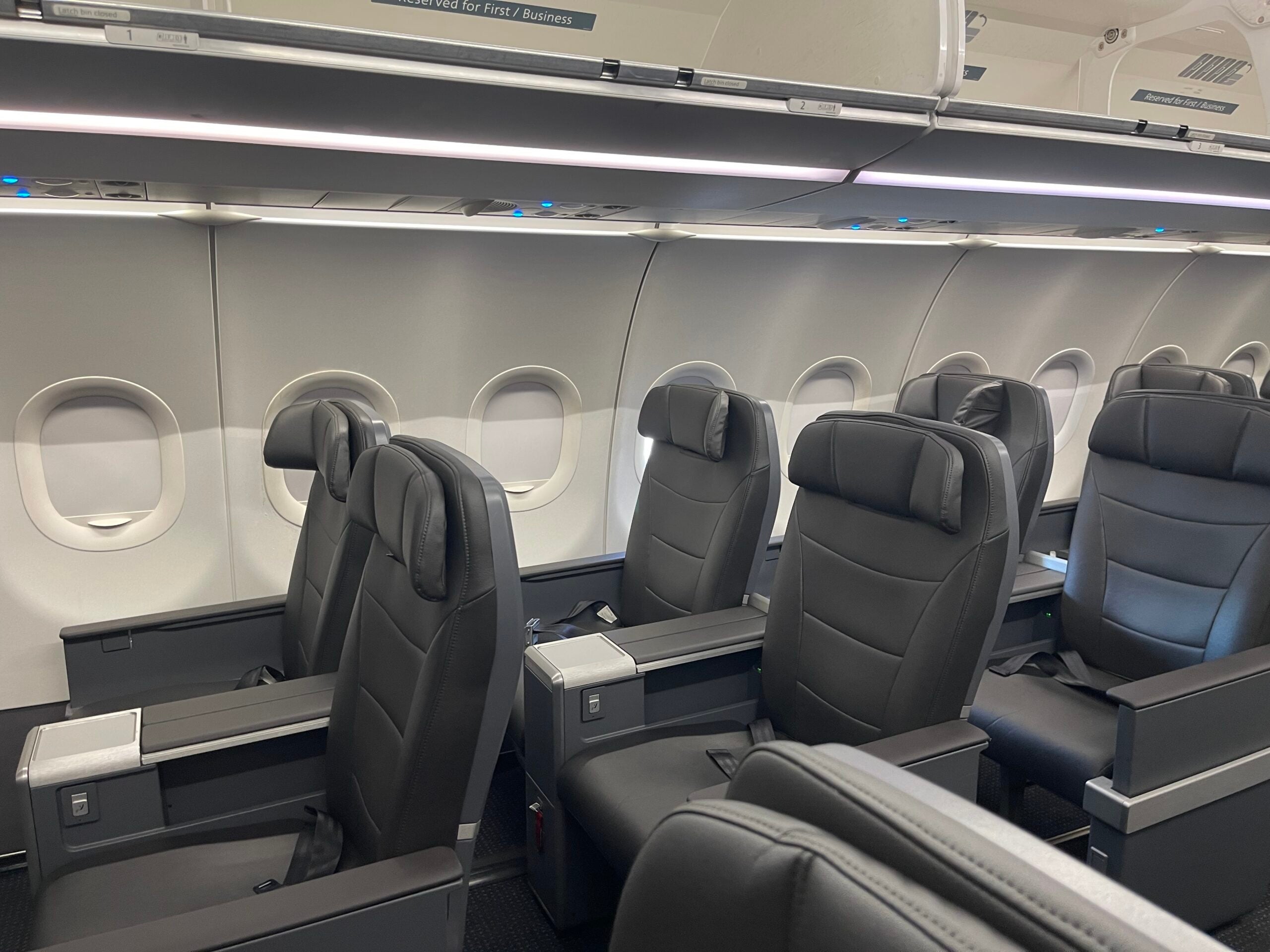 American Airlines A321 first class