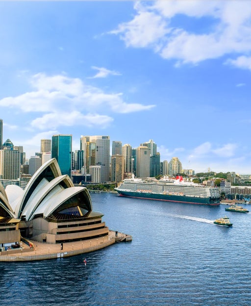 Queen Elizabeth in Sydney.