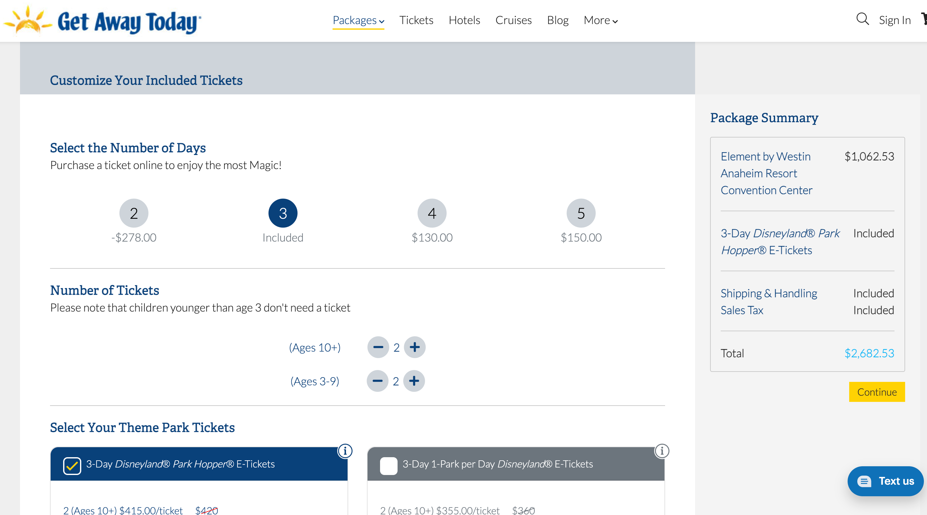 Disneyland Get Away Today Package Discount Sept 2023
