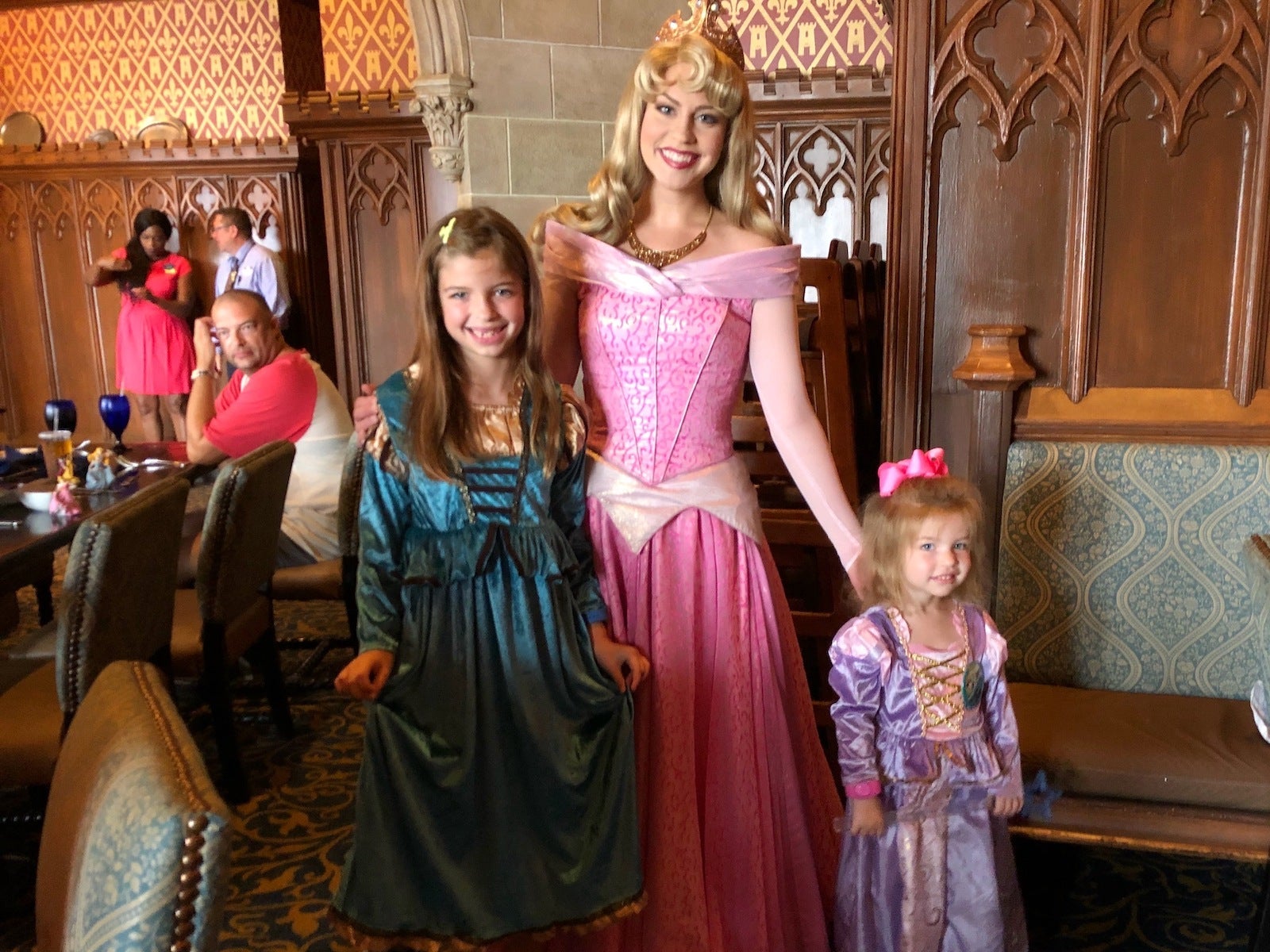 Character dining at Cinderella's Royal Table