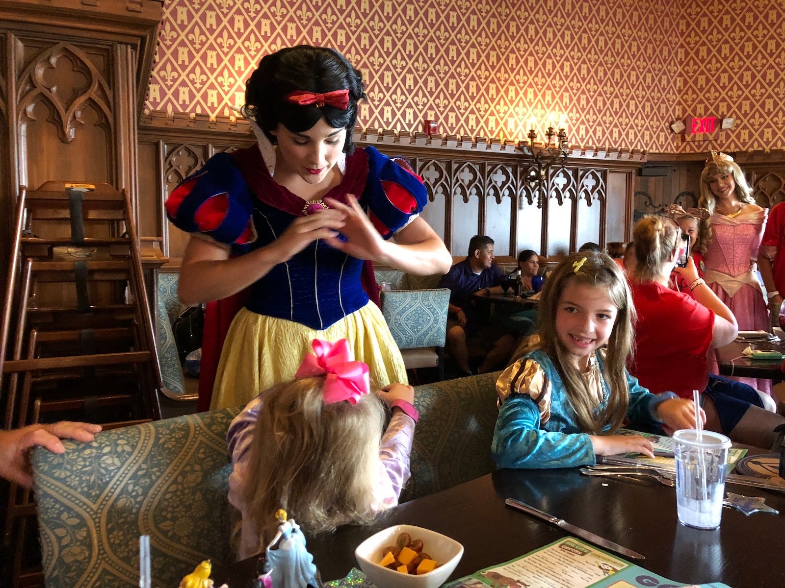 Character dining at Cinderella's Royal Table