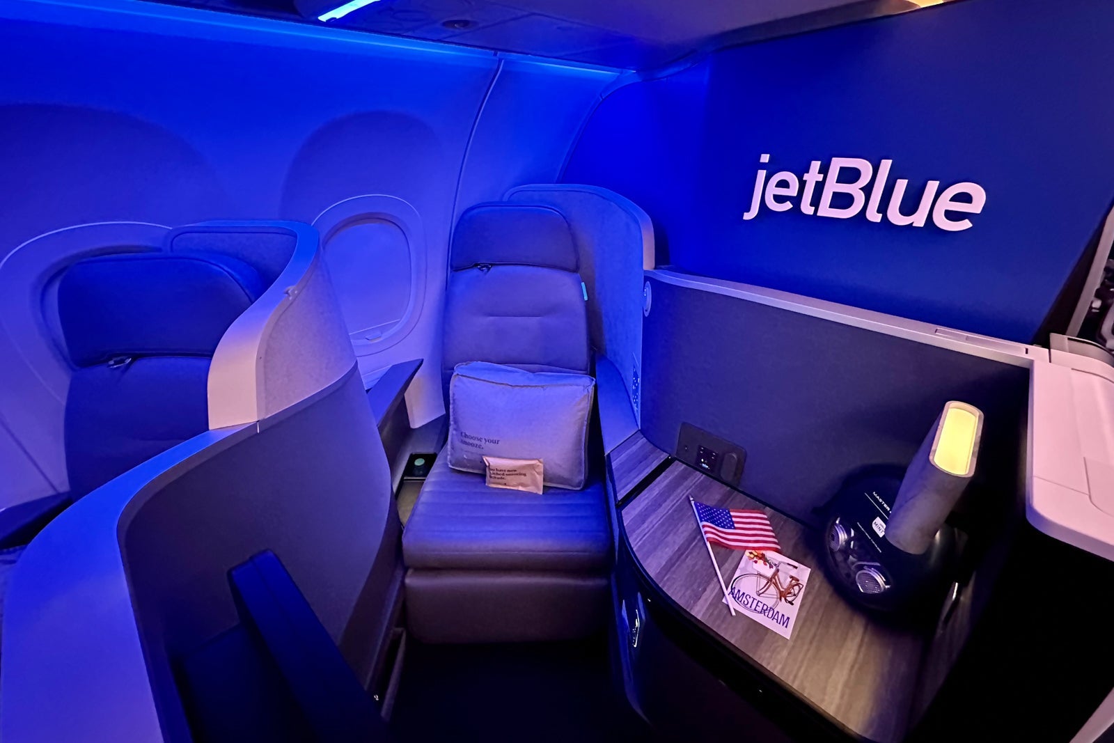 JetBlue Mint cabin