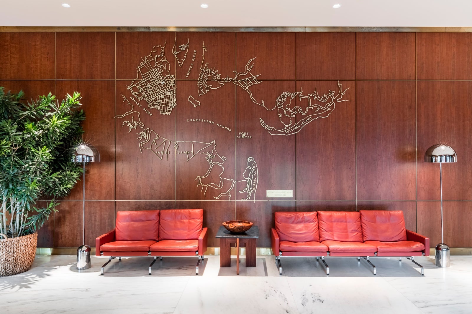 The Dewberry Charleston lobby