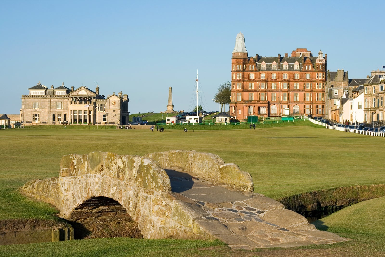 Swilcan bridge on St Andrews Old Course