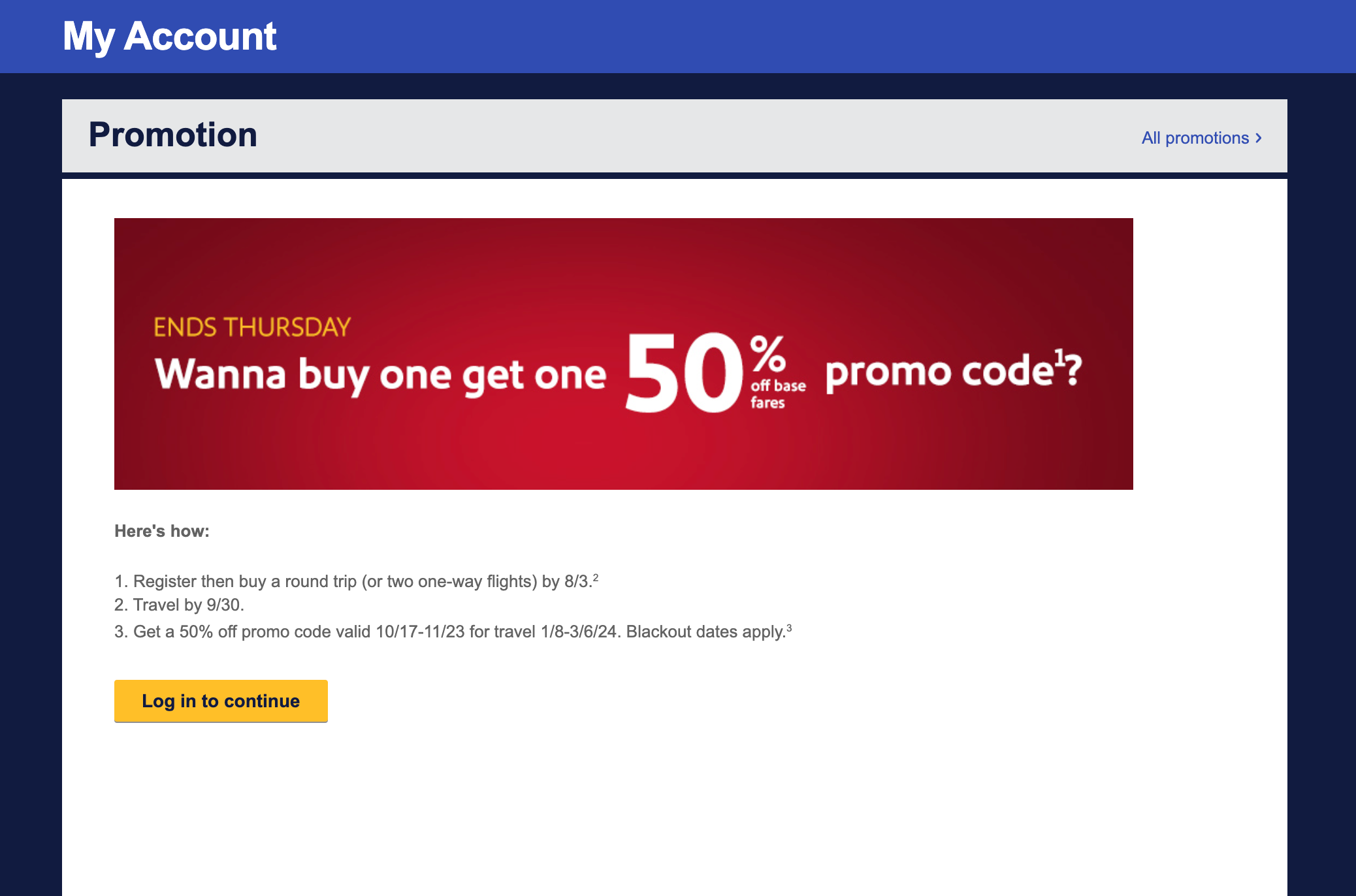 southwest deal