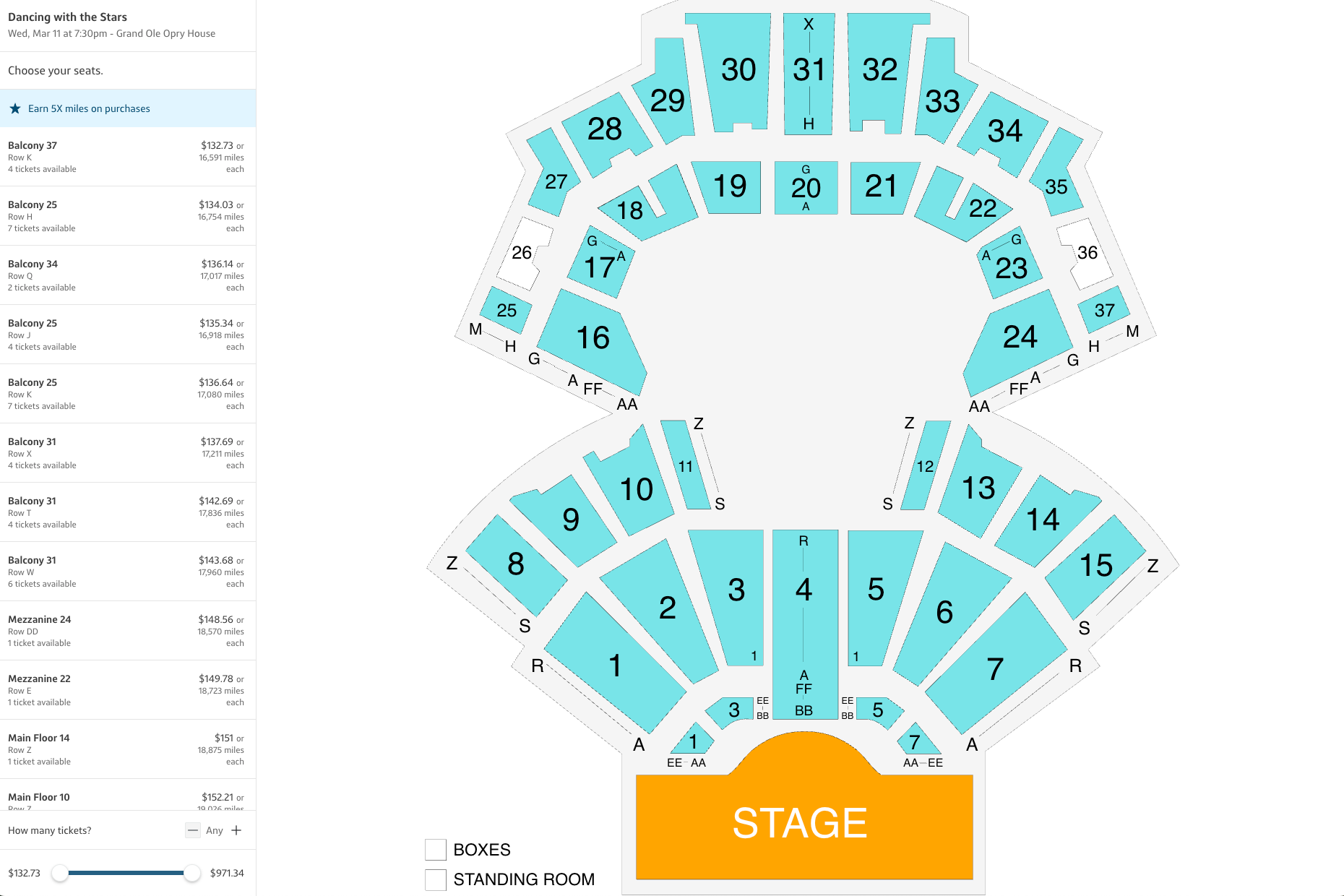 Capital One Entertainment miles redemption