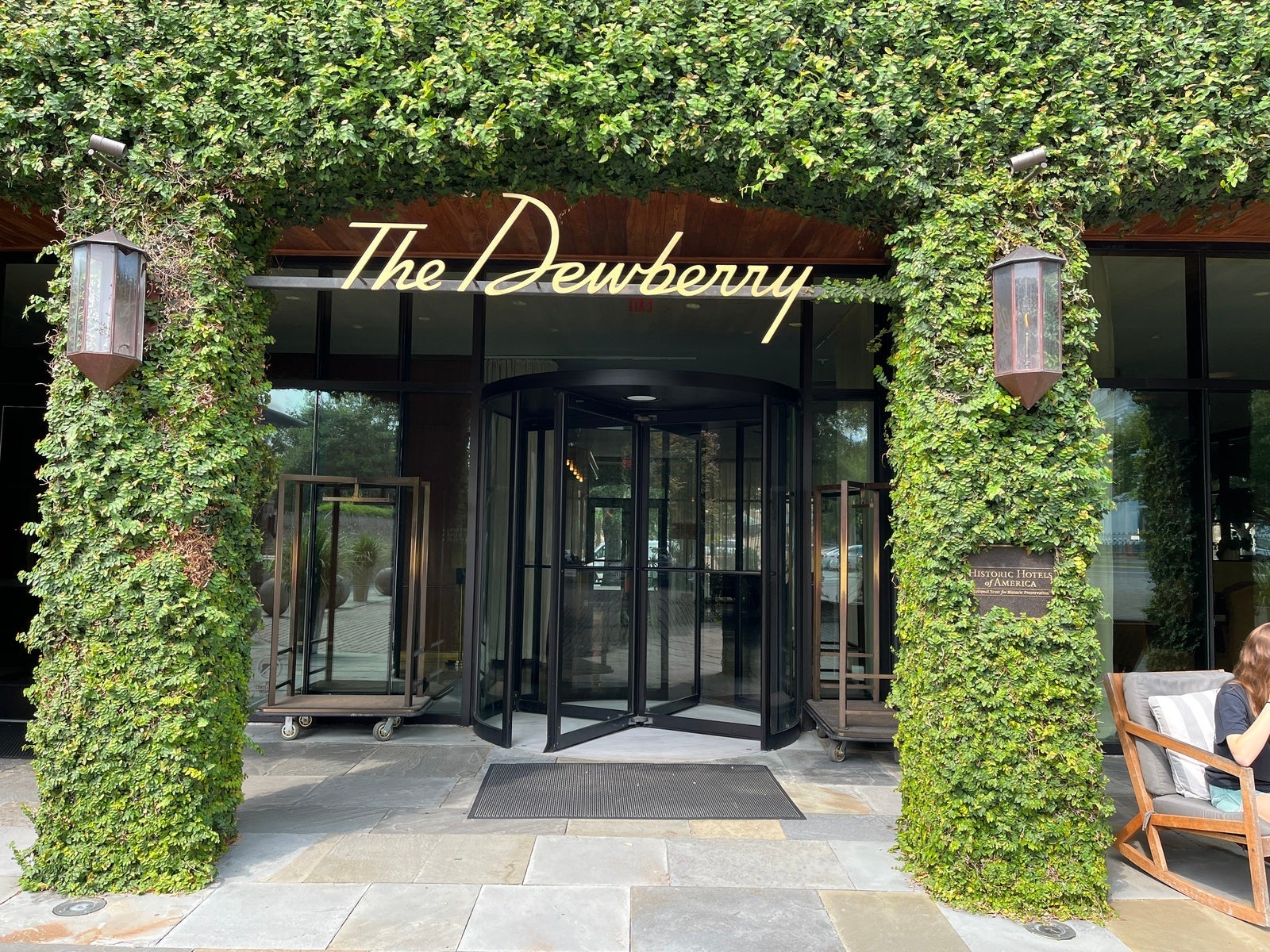 Entrance to The Dewberry Charleston