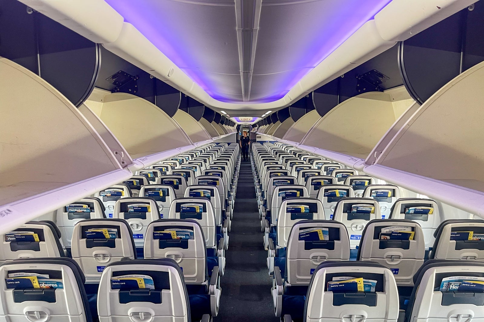 United economy seating on the Boeing 737 MAX 9