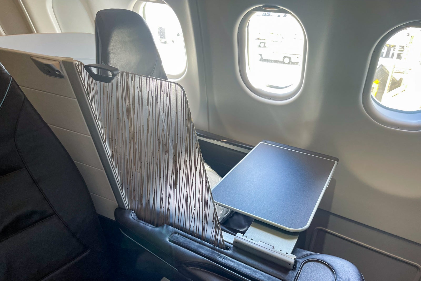 Hawaiian Airlines privacy divider