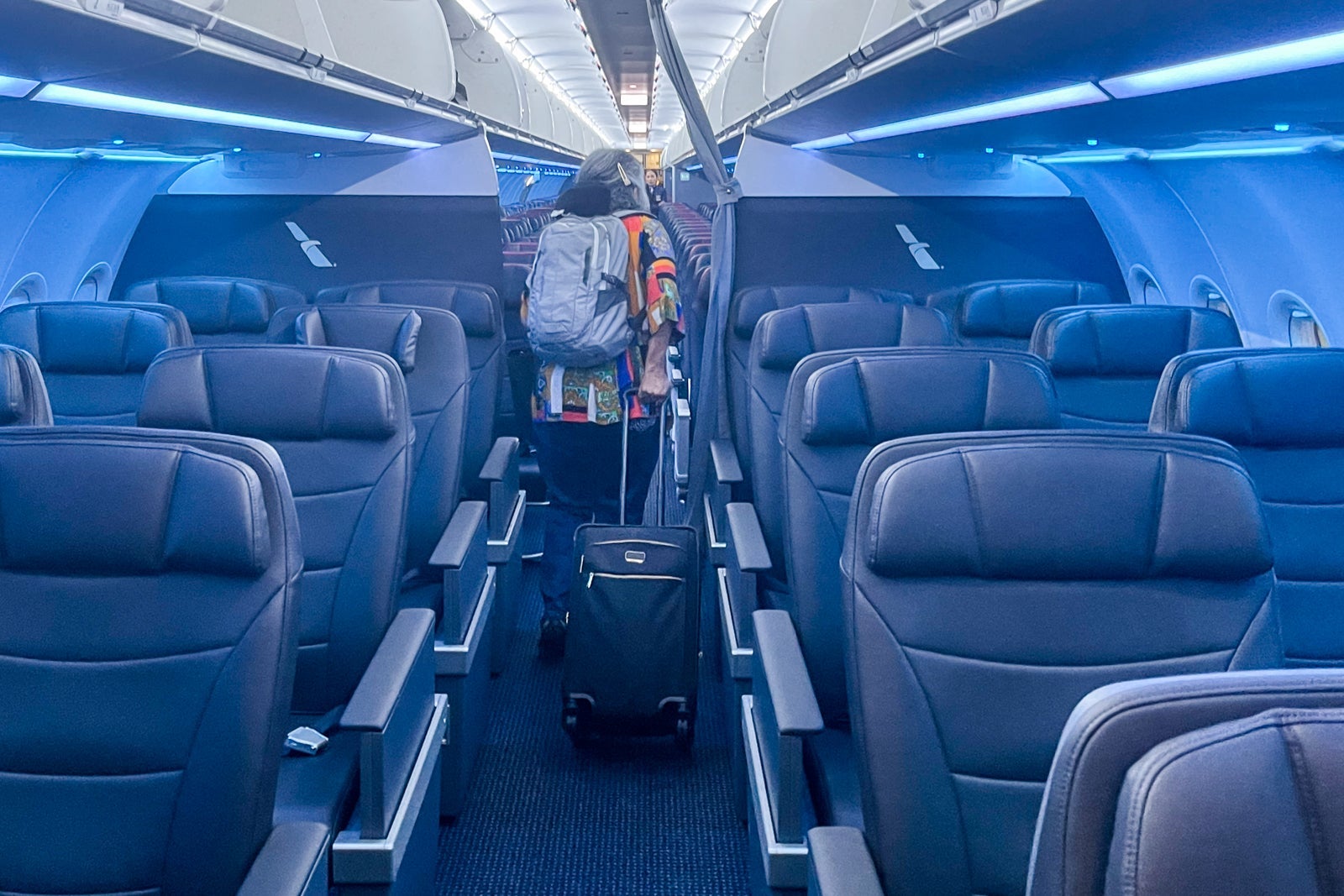 American Airlines A321neo first class