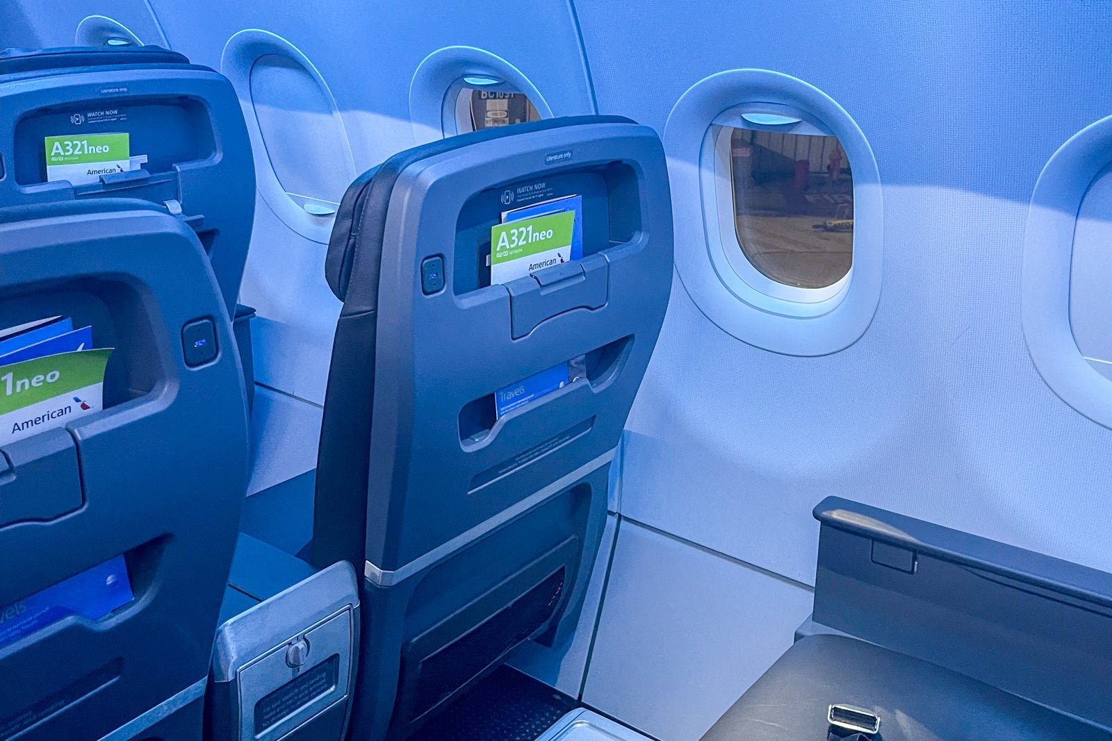 American Airlines first class A321neo