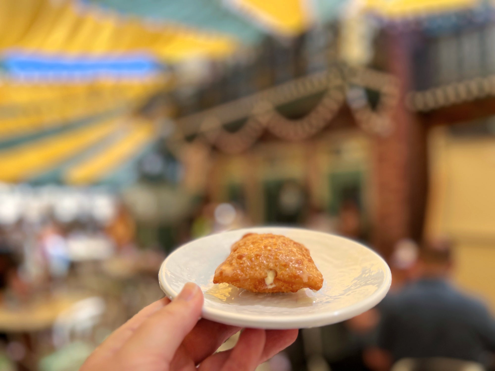 Filled Beignet Tianas Palace Disneyland