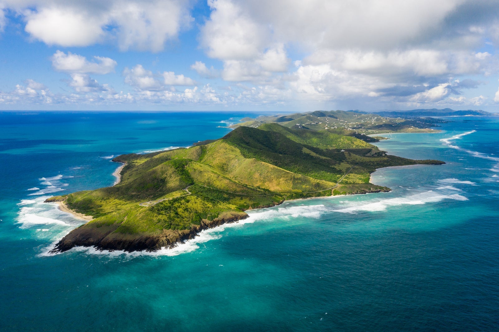 Point Udall in St. Croix US Virgin Islands.